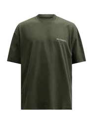 AllSaints T-Shirt 'Underground' (OCS) mint/dunkelgrün