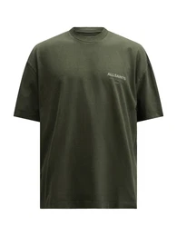 T-Shirt 'Underground' (OCS) mint / dunkelgrn