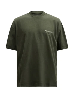 AllSaints T-Shirt 'Underground' (OCS) mint/dunkelgrün