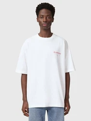 AllSaints T-Shirt 'Underground' (OCS) hellrot/weiß