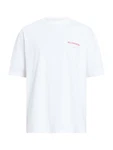 AllSaints T-Shirt 'Underground' (OCS) hellrot/weiß