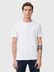 AllSaints T-Shirt 'BRACE' (GOTS) oliv/schwarz/weiß