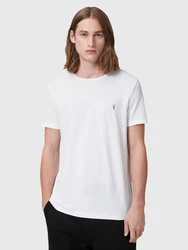 AllSaints T-Shirt 'TONIC' graumeliert/schwarz/weiß
