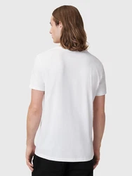 AllSaints T-Shirt 'TONIC' graumeliert/schwarz/weiß