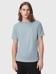 AllSaints T-Shirt 'BRACE' (GOTS) hellblau/petrol/mint