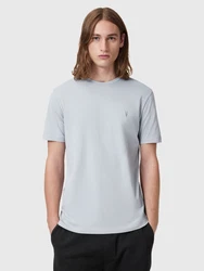 AllSaints T-Shirt 'BRACE' (GOTS) hellblau/petrol/mint