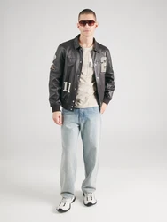 Key Largo T-Shirt 'WHEELS' dunkelbeige/grau/schwarz