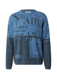 Pullover rauchblau / dunkelblau