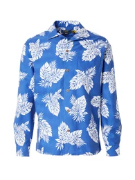 Hemd 'CLADY' blau / wei