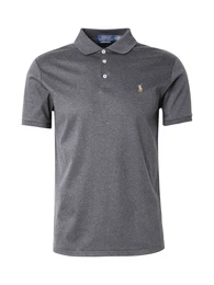 Poloshirt schwarzmeliert