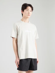 ADIDAS ORIGINALS T-Shirt 'Essentials' hellgrau/weiß