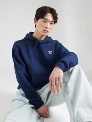 ADIDAS ORIGINALS Sweatshirt Essentials TREFOIL ESSENTIALS HOODIE marineblau