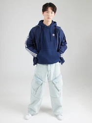 ADIDAS ORIGINALS Sweatshirt Essentials TREFOIL ESSENTIALS HOODIE marineblau