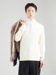 Gant Strickpullover Troyer COTTON CABLE HALF ZIP Creme/Weiß/Creme/Weiß/Creme/Weiß/Creme/Weiß/Creme/Weiß/Creme/Weiß/Creme/Weiß/Creme/Weiß/Creme/Weiß/Creme/Weiß/Creme/Weiß/Creme/Weiß/Creme/Weiß/Creme/Weiß/Creme/Weiß/Creme/Weiß/Creme/Weiß/Creme/Weiß/Creme/Weiß/Creme/Weiß/Creme/Weiß/Creme/Weiß/Creme/Weiß/Creme/Weiß/Creme/Weiß/Creme/Weiß/Creme/Weiß/Creme/Weiß/Creme/Weiß/Creme/Weiß/Creme/Weiß/Creme/Weiß/Beige