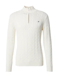 Gant Strickpullover Troyer COTTON CABLE HALF ZIP Creme/Weiß/Creme/Weiß/Creme/Weiß/Creme/Weiß/Creme/Weiß/Creme/Weiß/Creme/Weiß/Creme/Weiß/Creme/Weiß/Creme/Weiß/Creme/Weiß/Creme/Weiß/Creme/Weiß/Creme/Weiß/Creme/Weiß/Creme/Weiß/Creme/Weiß/Creme/Weiß/Creme/Weiß/Creme/Weiß/Creme/Weiß/Creme/Weiß/Creme/Weiß/Creme/Weiß/Creme/Weiß/Creme/Weiß/Creme/Weiß/Creme/Weiß/Creme/Weiß/Creme/Weiß/Creme/Weiß/Creme/Weiß/Beige