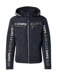 CAMP DAVID Outdoorjacke mit Brusttaschen nachtblau/hellblau/wei