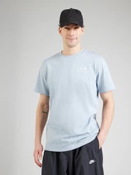 Under Armour T-Shirt Heavyweight Kurzarm-Oberteil mit aufgesticktem Logo hellblau/offwhite