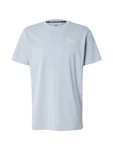 Under Armour T-Shirt Heavyweight Kurzarm-Oberteil mit aufgesticktem Logo hellblau/offwhite