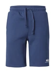 ALPHA INDUSTRIES Shorts navy/weiß