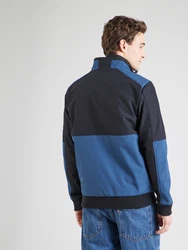 CAMP DAVID Softshelljacke mit Stehkragen navy / enzian / weiß