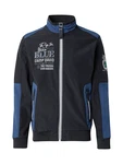 CAMP DAVID Softshelljacke mit Stehkragen navy / enzian / weiß
