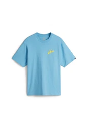 VANS T-Shirt 'CLASSIC' azur/gelb