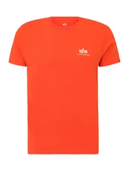ALPHA INDUSTRIES T-Shirt dunkelorange