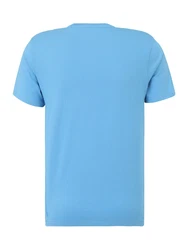 ALPHA INDUSTRIES T-Shirt hellblau/weiß