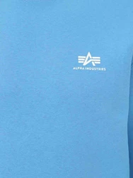 ALPHA INDUSTRIES Sweatshirt azur/blutrot/weiß