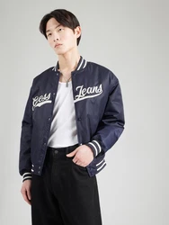 GUESS JEANS Jacke marine/weiß