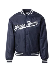 GUESS JEANS Jacke marine/weiß