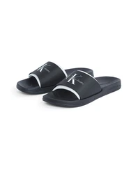 Calvin Klein Jeans Pantolette marine/weiß