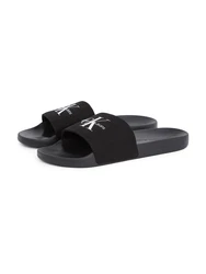 Calvin Klein Jeans Pantolette schwarz/weiß