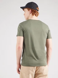 Alpha Industries Rundhalsshirt Basic T Small Logo 2 Pack oliv/smaragd