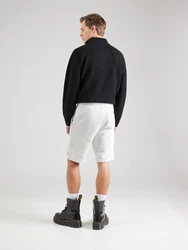 ALPHA INDUSTRIES Shorts grau meliert/schwarz