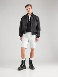 ALPHA INDUSTRIES Shorts grau meliert/schwarz