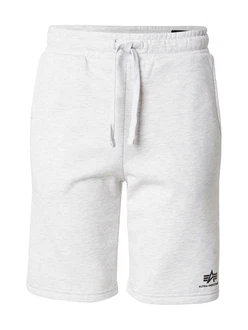 ALPHA INDUSTRIES Shorts grau meliert/schwarz