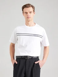 GUESS JEANS T-Shirt schwarz/weiß