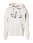 Jack & Jones Kapuzensweatshirt JJEBRYAN CORP LOGO SWEAT HOOD ecru / navy / pfirsich / weiß