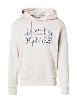 Jack & Jones Kapuzensweatshirt JJEBRYAN CORP LOGO SWEAT HOOD ecru / navy / pfirsich / weiß Jack & Jones Kapuzensweatshirt JJEBRYAN CORP LOGO SWEAT HOOD ecru / navy / pfirsich / weiß