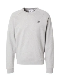 Sweatshirt 'Trefoil Essentials' hellgrau