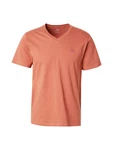 LEVI'S T-Shirt 'Housemark V Neck Tee' 'Original HM' 'Original' melone/dunkelrot/weiß