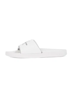 Calvin Klein Jeans Pantolette hellgrau/schwarz/weiß