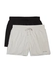 Calvin Klein Swimwear Badeshorts schwarz/weiß