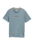 TOM TAILOR T-Shirt (OCS) marine/petrol/orange TOM TAILOR T-Shirt (OCS) marine/petrol/orange