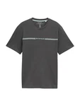 TOM TAILOR T-Shirt (OCS) hellblau/dunkelgrau/wei TOM TAILOR T-Shirt (OCS) hellblau/dunkelgrau/wei