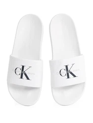 Calvin Klein Jeans Pantolette schwarz/weiß