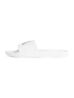 Calvin Klein Jeans Pantolette schwarz/weiß