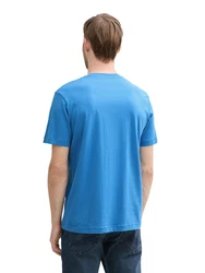 TOM TAILOR T-Shirt blau/schwarz/weiß
