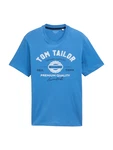 TOM TAILOR T-Shirt blau/schwarz/weiß